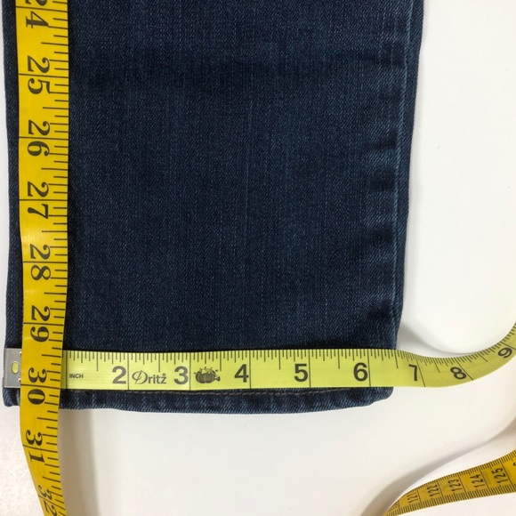 Kut From The Kloth Dark Wash Straight Leg Jeans 8 - Picture 7 of 7